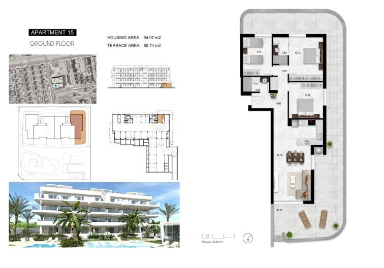  - Apartment - Orihuela Costa - Lomas de Cabo Roig