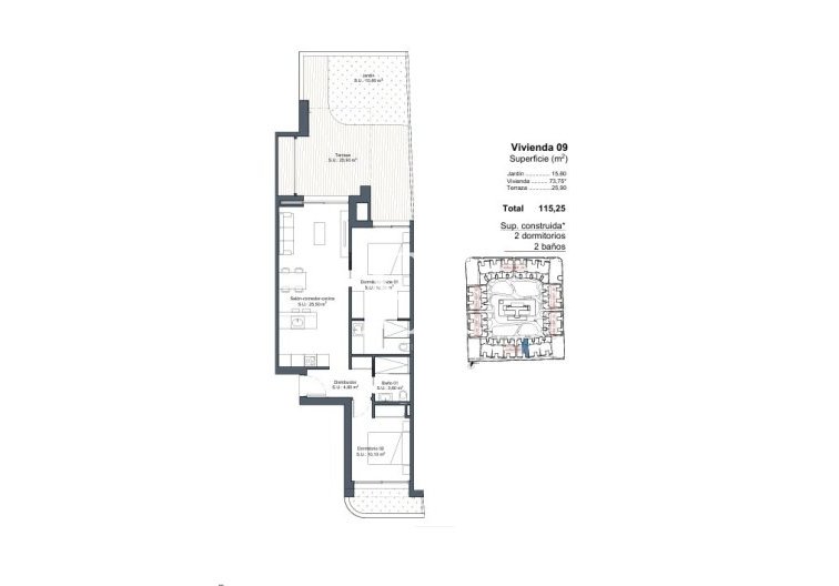 New Build - Ground floor Bungalow - Ciudad Quesada - Doña Pepa 