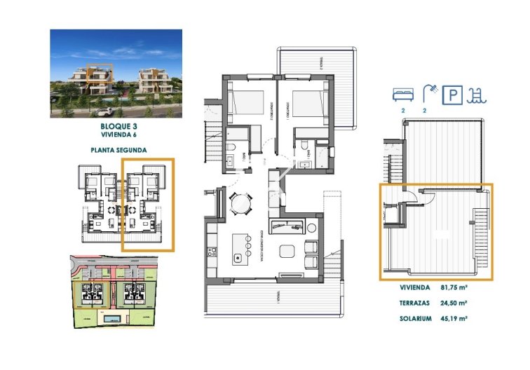 Obra Nueva - Atico - Fuente Álamo - Hacienda del Álamo Golf Resort