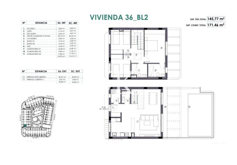 Neubau - Maisonette-Wohnung - Monforte del Cid - Alenda Golf