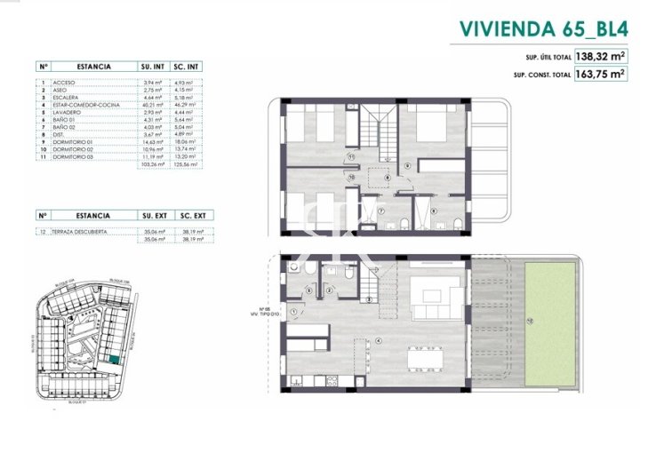 Neubau - Maisonette Penthouse - Monforte del Cid - Alenda Golf