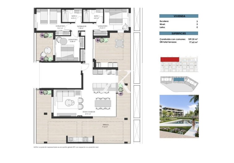 New Build - Penthouse - Torre-Pacheco - Santa Rosalia Lake and Life Resort