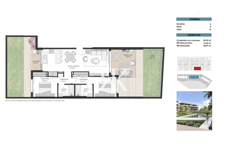 New Build - Apartment - Torre-Pacheco - Santa Rosalia Lake and Life Resort