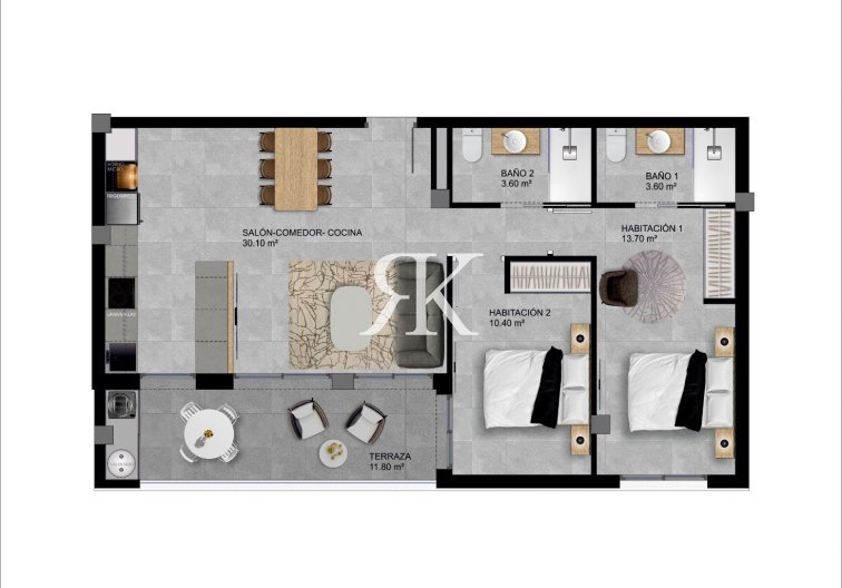 Nieuwbouw - Penthouse - Santa Pola