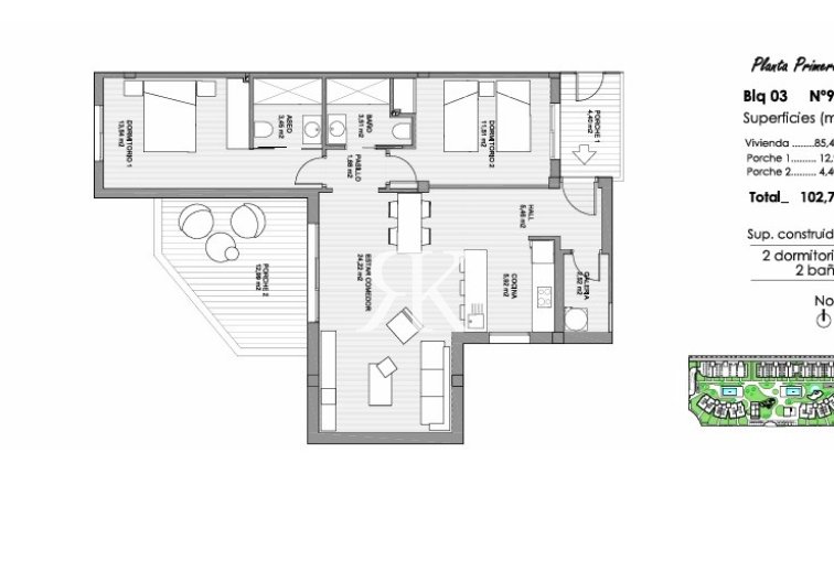  - Wohnung - Guardamar del Segura - Urbanizaciones