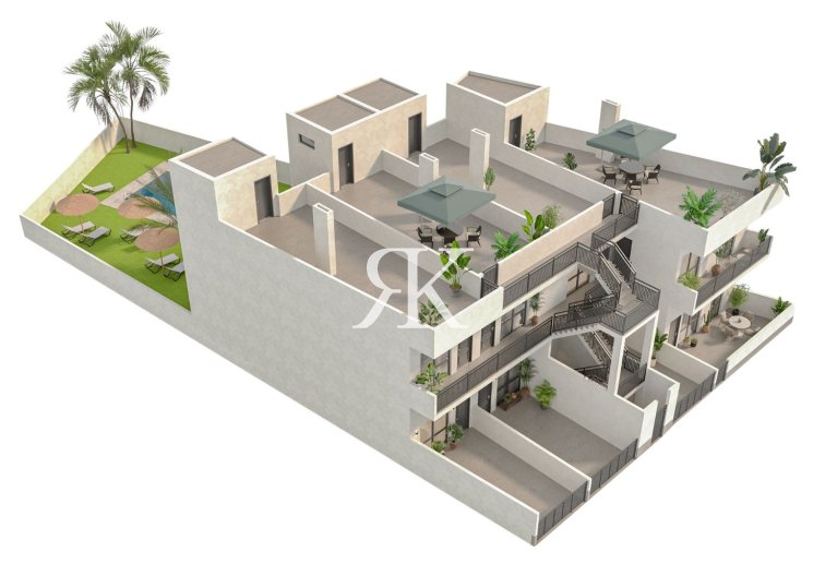 Neubau - Bungalow im Erdgeschoss - Hondón de las Nieves - La Canalosa