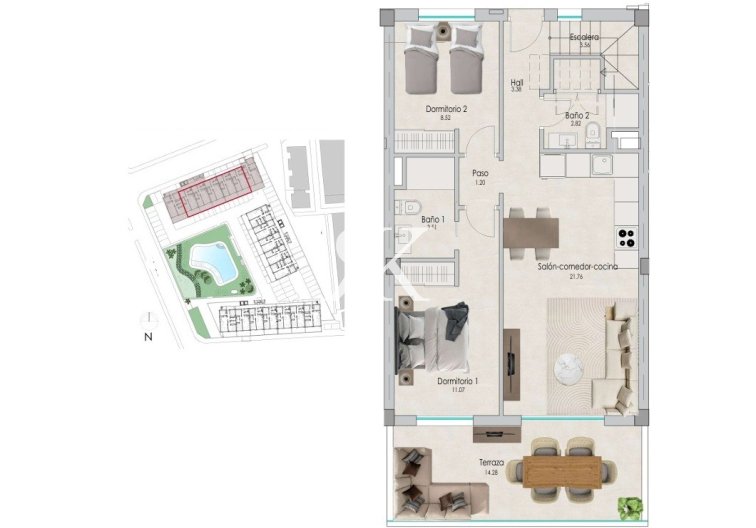  - Penthouse - Santa Pola - Tamarit - Playa Lissa