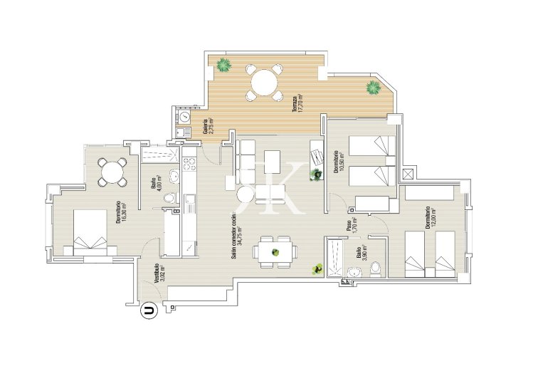 Neubau - Wohnung - La Manga del Mar Menor