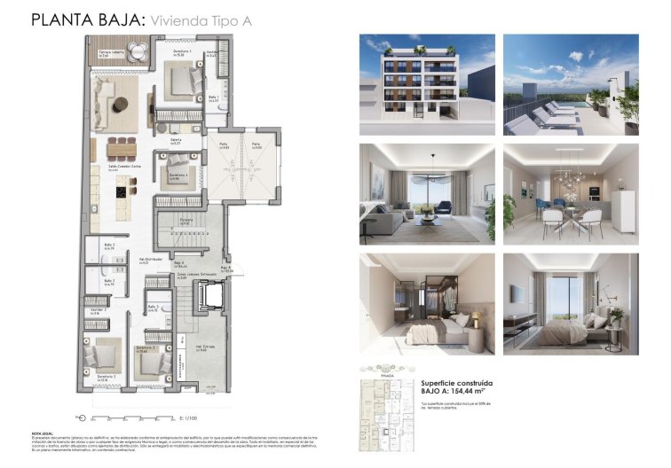 Construction Neuve - Ground floor apartment - Guardamar del Segura - Pueblo