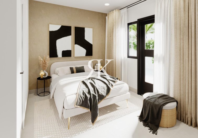 Obra Nueva - Bungalow en planta alta - Puerto de Mazarron - Playa Negra