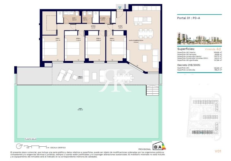 Obra Nueva - Ground floor apartment - Almerimar