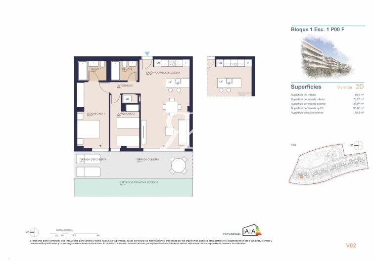 Construction Neuve - Ground floor apartment - Denia - Playa de La Almadraba