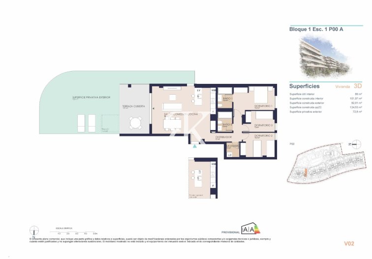 Nieuwbouw - Ground floor apartment - Denia - Playa de La Almadraba