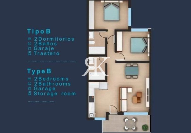 Obra Nueva - Bungalow en planta alta - San Pedro del Pinatar - Los Pinos