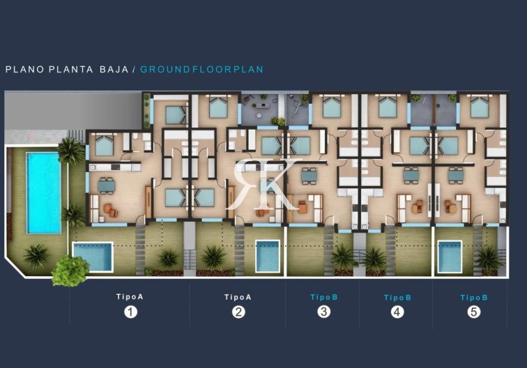 Obra Nueva - Bungalow en planta alta - San Pedro del Pinatar - Los Pinos