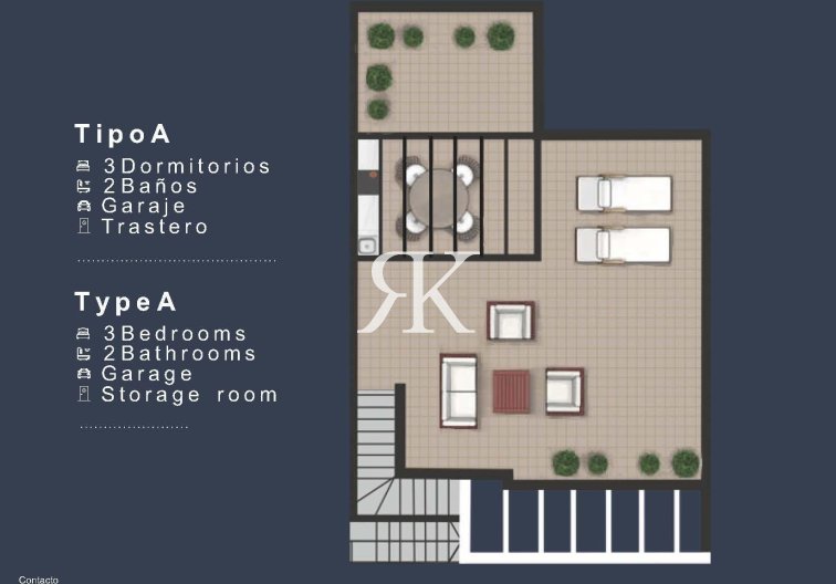 New Build - Top floor bungalow - San Pedro del Pinatar - Los Pinos