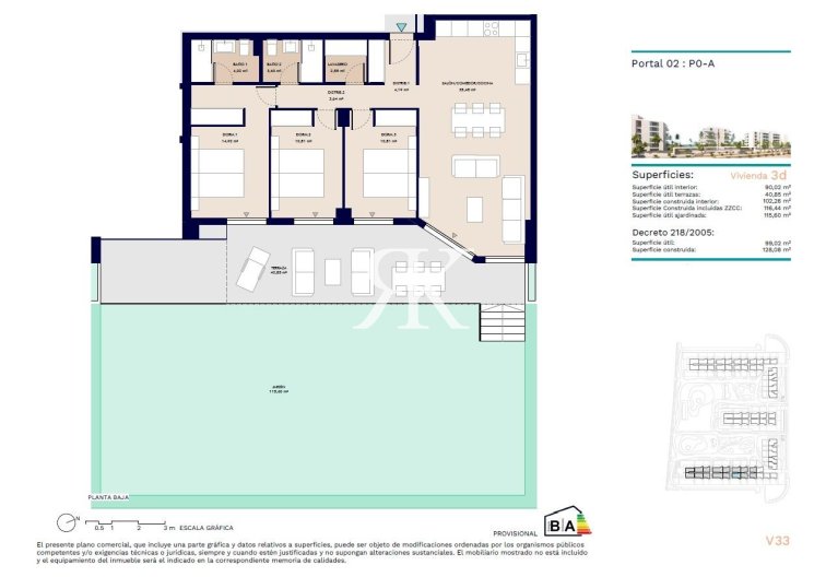 Construction Neuve - Ground floor apartment - Almerimar