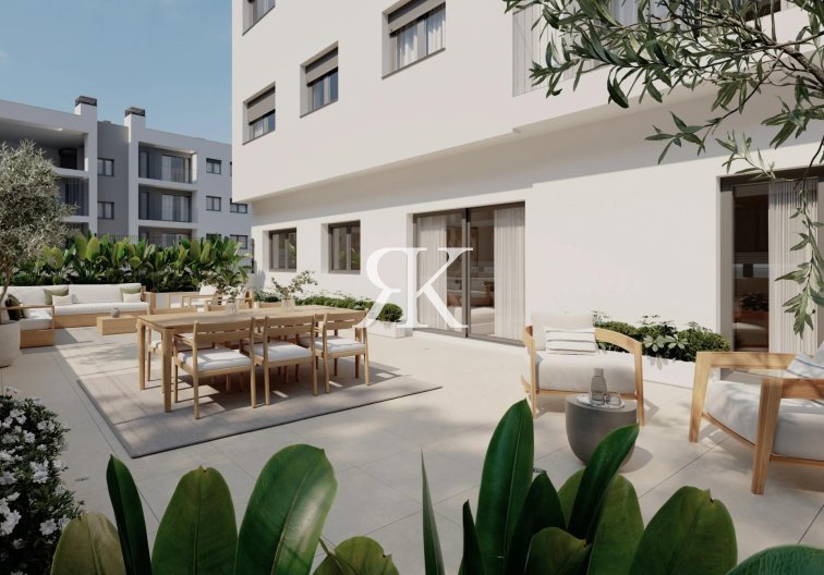 Nieuwbouw - Ground floor apartment - Alicante - San Agustín