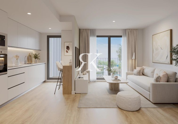 Nieuwbouw - Ground floor apartment - Alicante - San Agustín