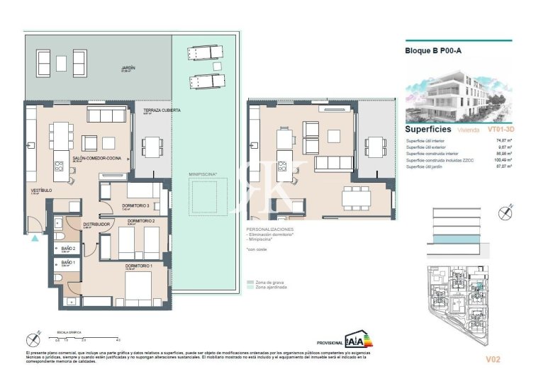 Construction Neuve - Ground floor apartment - Benicassim - Almadraba