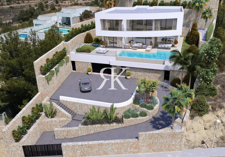 Construction Neuve - villa - Calpe - Empedrola