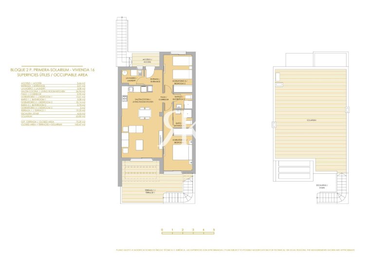 Neubau - Bungalow im obersten Stockwerk - Orihuela - Vistabella Golf