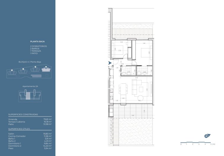 Neubau - Ground floor apartment - La Nucia - Puerto Azul