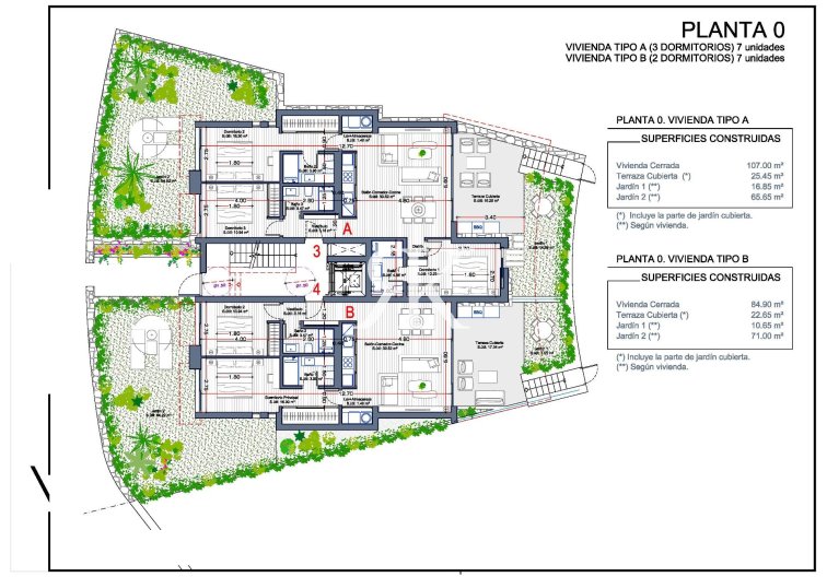 New Build - Ground floor apartment - La Manga Club