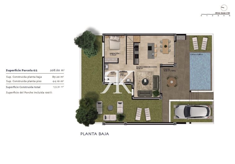 Construction Neuve - villa - Dolores - polideportivo