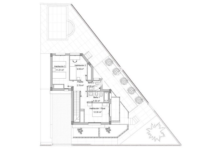 New Build - villa - Los Alcázares - Torre del Rame