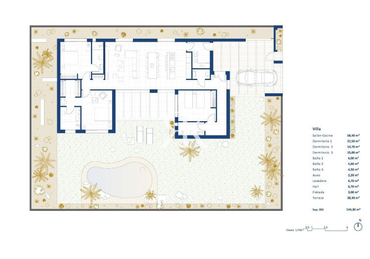 New Build - villa - Baños y Mendigo - Altaona Golf
