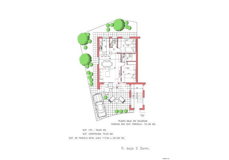 Construction Neuve - Bungalow - Fuente Álamo - La Pinilla