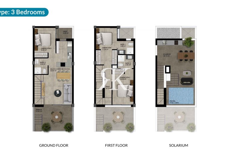 Nieuwbouw - town house - Dolores - Sector 2