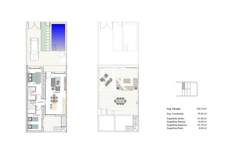 Obra Nueva - town house - San Javier - Parque del doce
