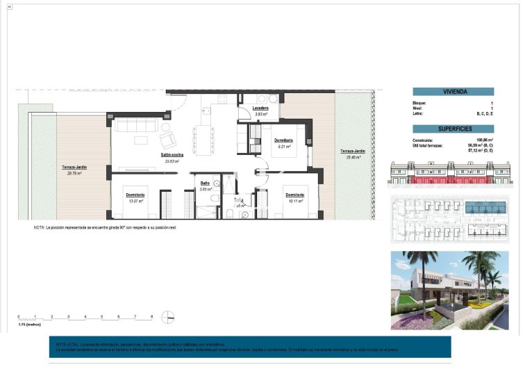 Construction Neuve - Bungalow - Los Alcázares - Serena Golf
