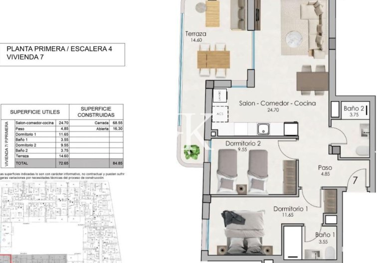 New Build - Apartment - Santa Pola - Estacion de autobuses