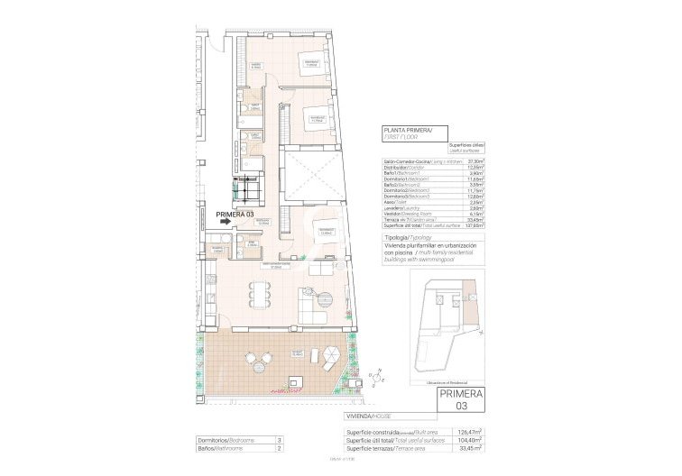 Construction Neuve - Appartement - Hondón de las Nieves - Pueblo