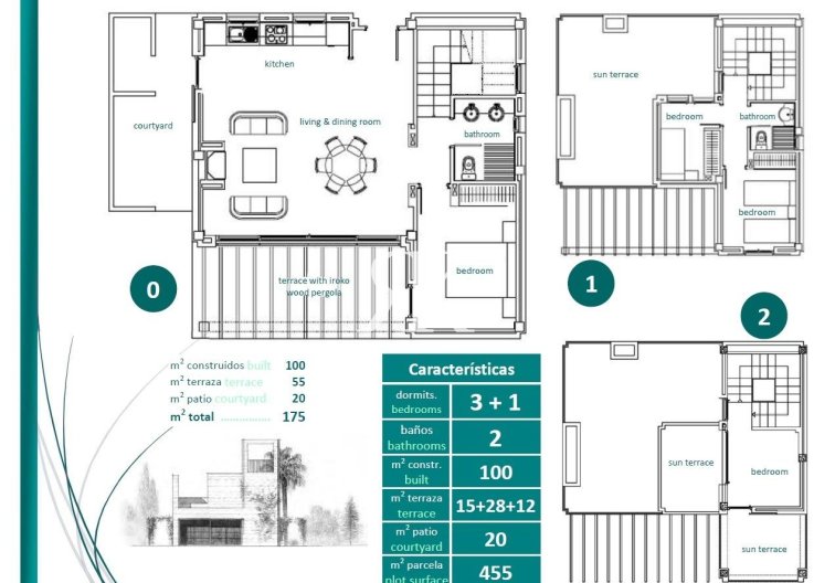 Construction Neuve - villa - Sucina - Peraleja Golf