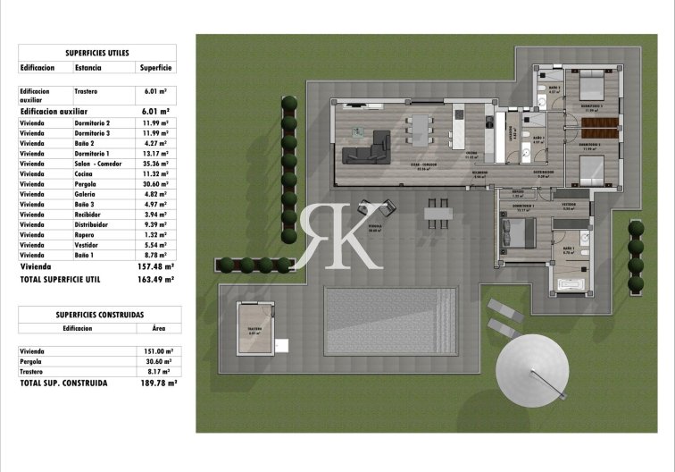 New Build - villa - Aspe - Poligono 19