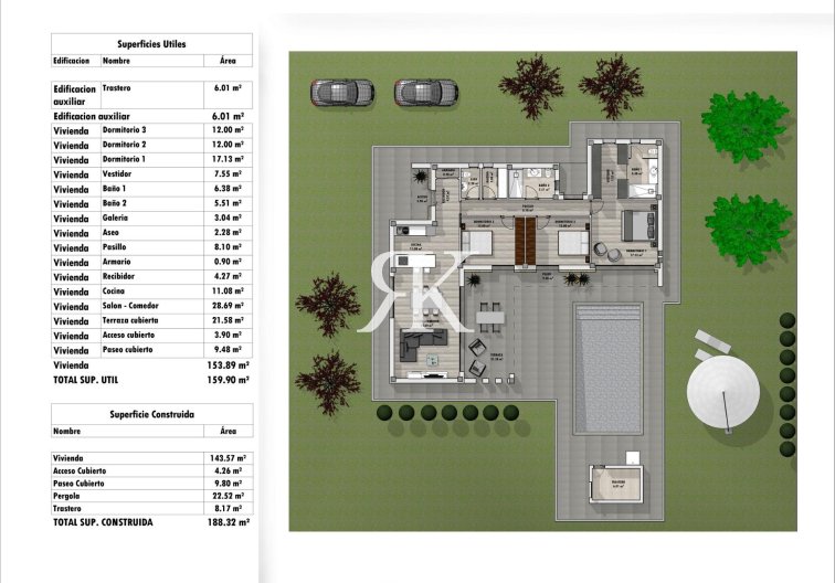 New Build - villa - Aspe - Poligono 19