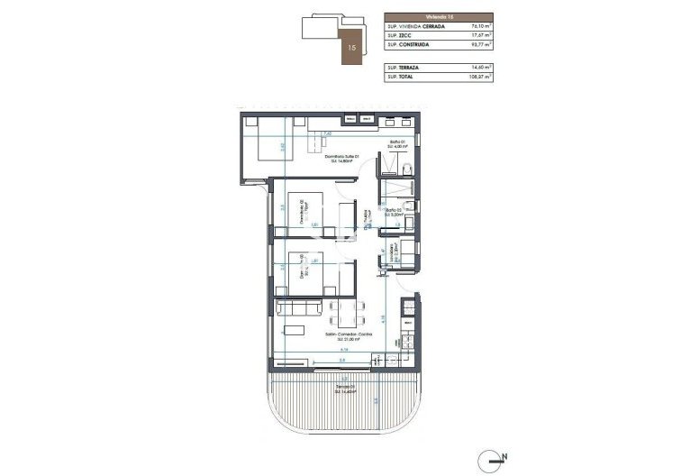 Nieuwbouw - Appartement - Guardamar del Segura - Camino del Puerto