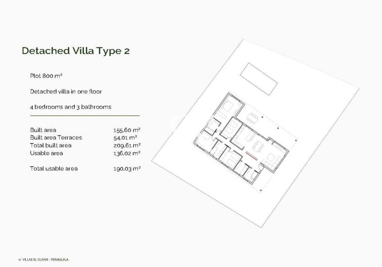 New Build - villa - Penaguila - El Olivar