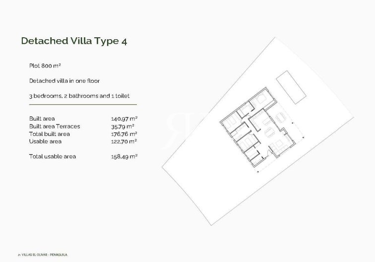 New Build - villa - Penaguila - El Olivar