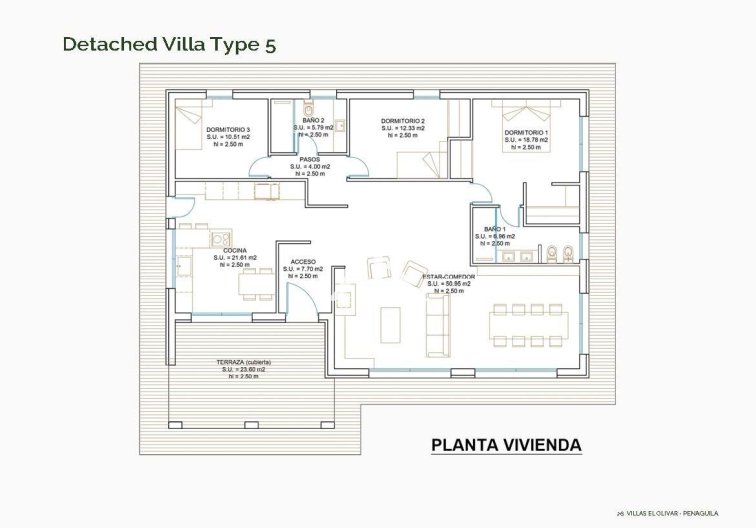 New Build - villa - Penaguila - El Olivar