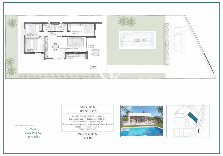 Construction Neuve - villa - Vera - Pueblo Salinas