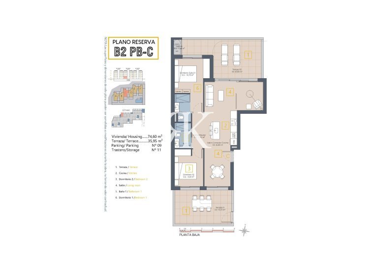 Neubau - Wohnung - Los Alcázares - Serena Golf