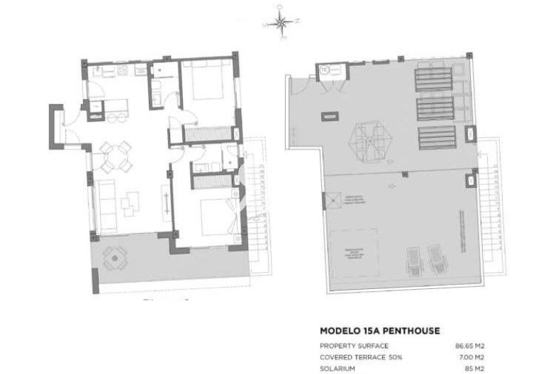 Construction Neuve - Penthouse - Los Alcázares - Parque Diana