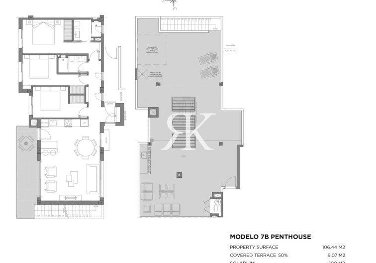 Construction Neuve - Penthouse - Los Alcázares - Parque Diana