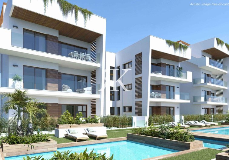 Construction Neuve - Ground floor apartment - Los Alcázares - Parque Diana
