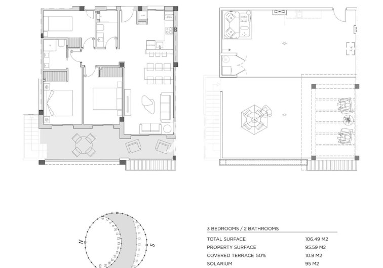 Nieuwbouw - Bungalow op de bovenste verdieping - Rojales - Doña Pepa